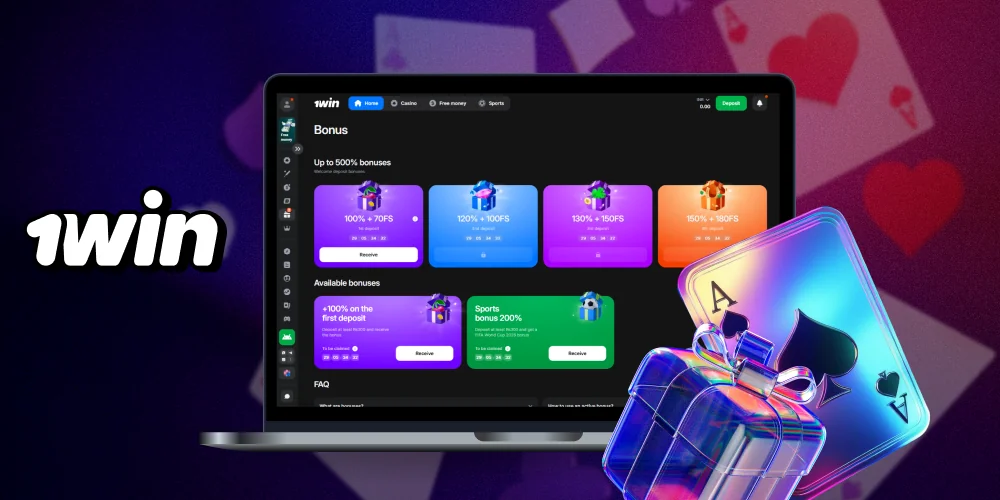1win poker bonus for new customers