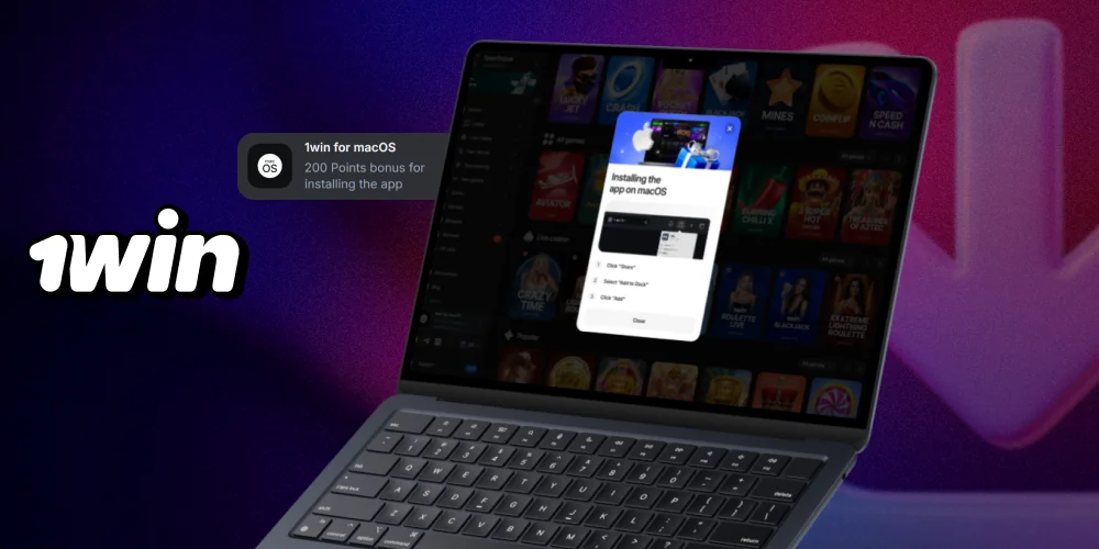 Indian players can download 1win for macOS