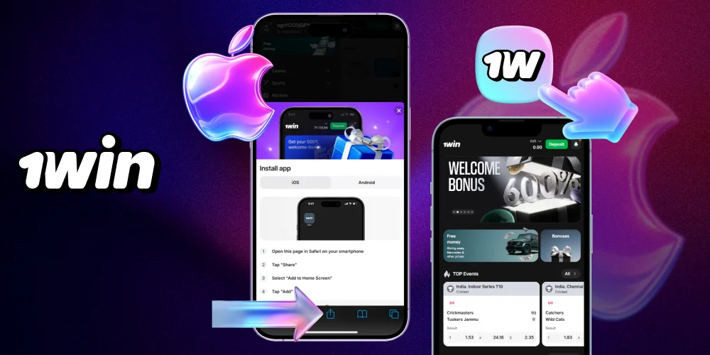1win application for iOS